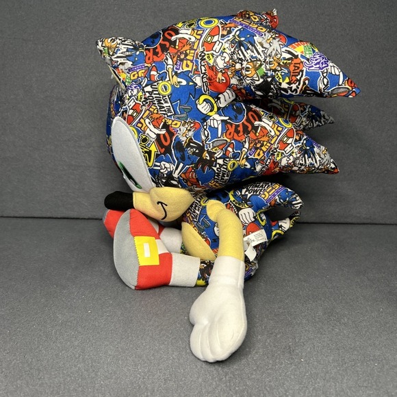 Sonic the Hedgehog Sticker Bomb Plush Stuffed Toy 2022 - Picture 3 of 7